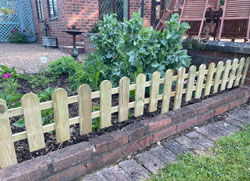 Picket Fence Panels Set of 8