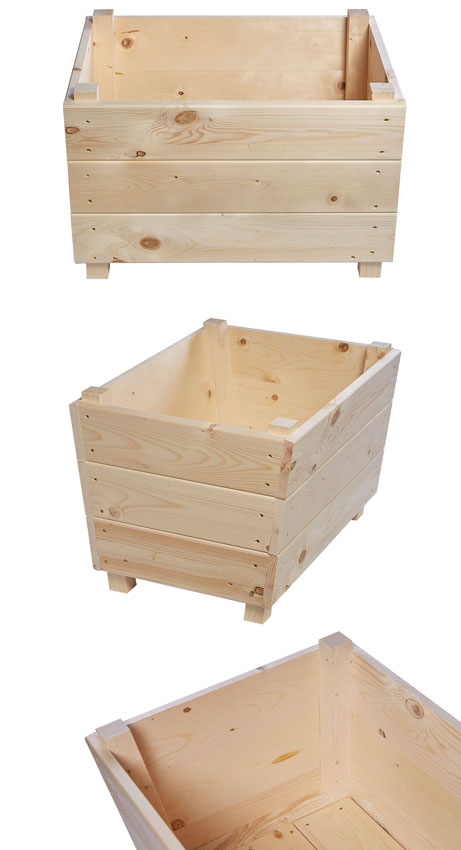 Wooden Garden Planter Box Untreated